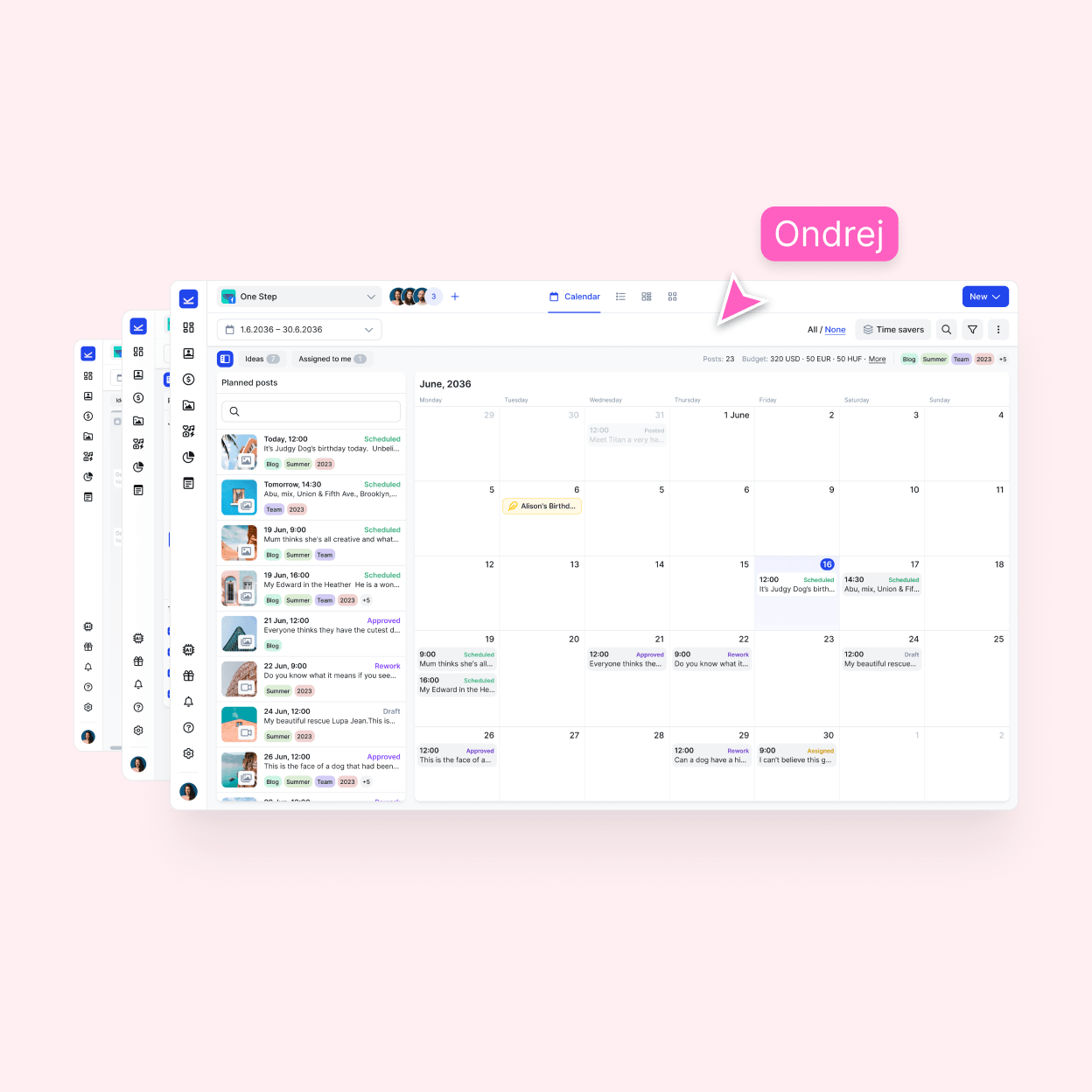 Have your social media organized.