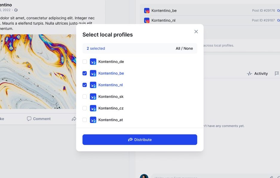 Assign Local Channels