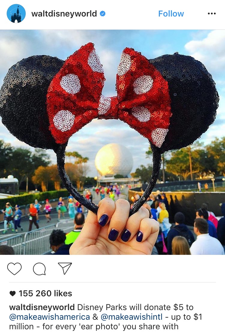 Walt Disney campaign Share Your Ears 