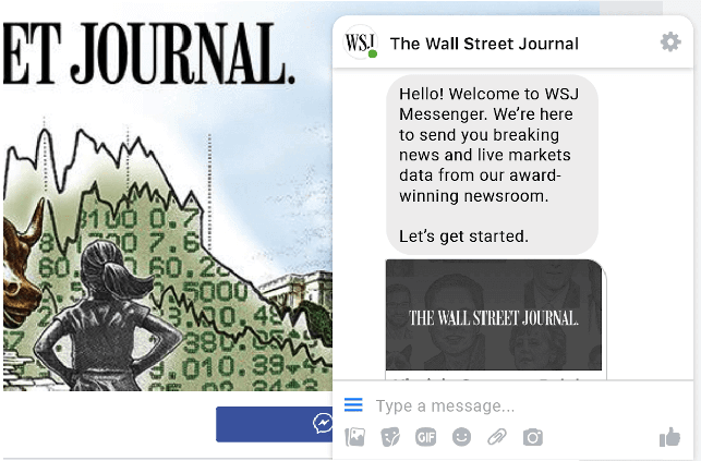 The Wall Street Journal chatbot