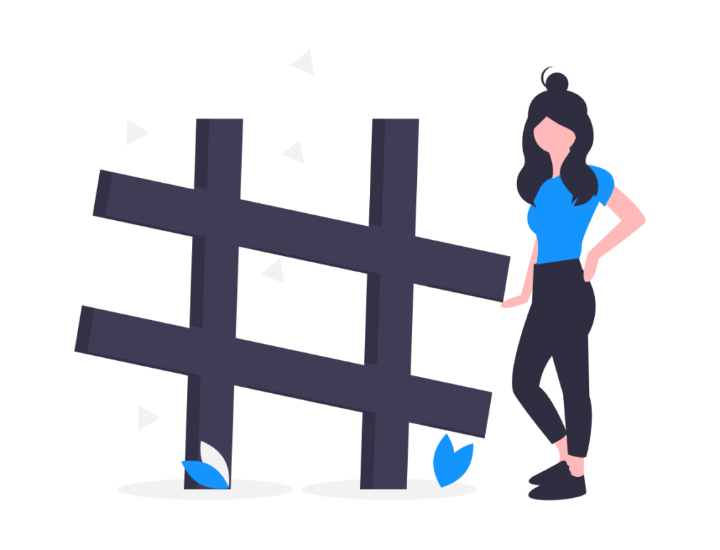 How to use hashtags on social media